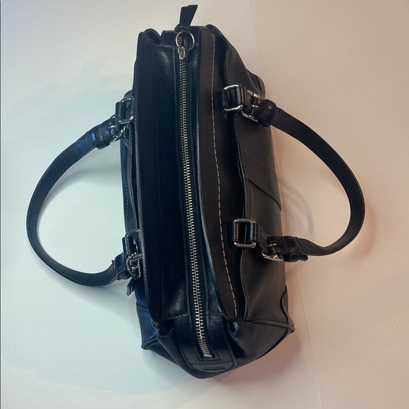 VTG Coach Hamilton Bag Black Leather - Picture 6 of 14